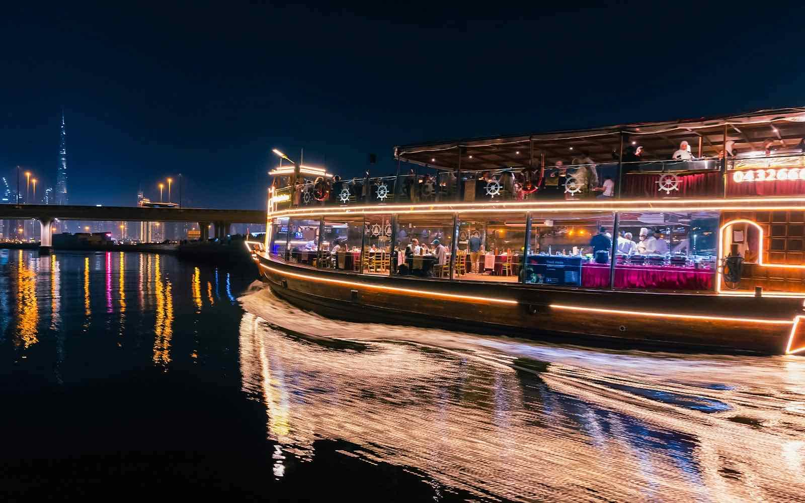 La Perle + Dinner Cruise Package, Dubai