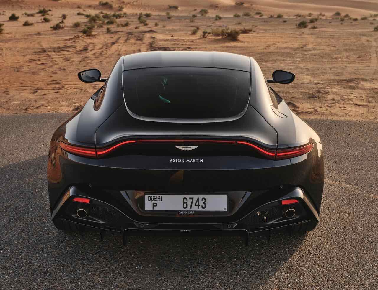 Aston Martin Vantage, luxury car rental in Dubai, photo 3