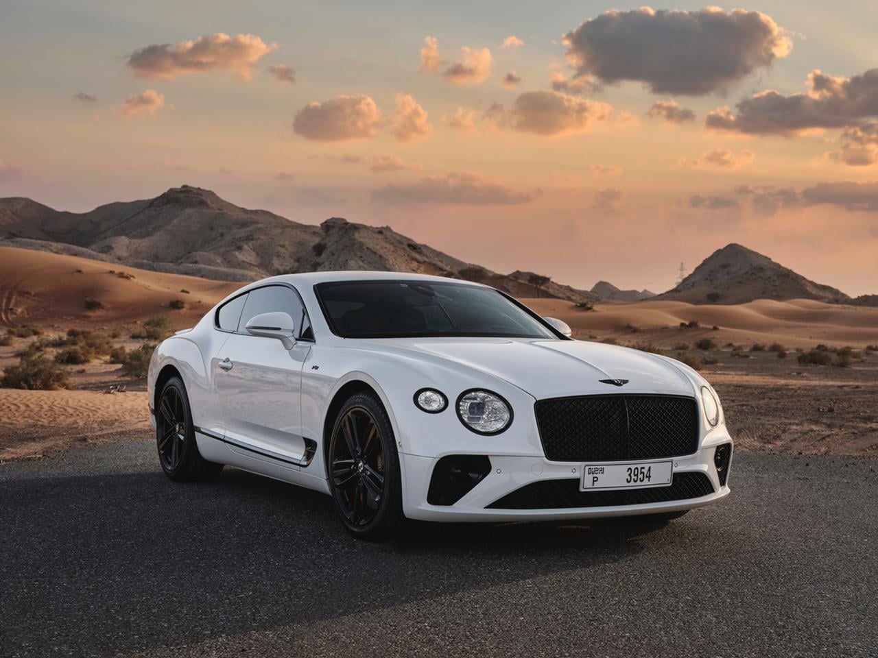 Bentley Continental GT, luxury car rental in Dubai
