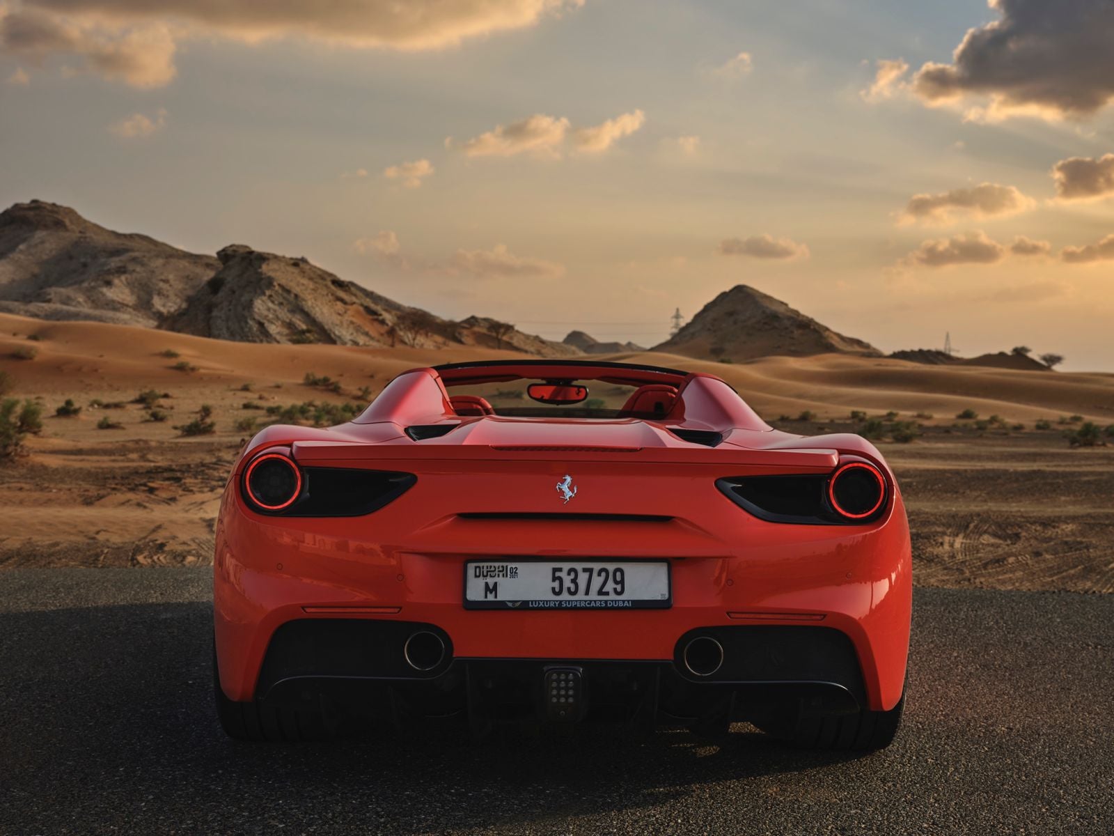Ferrari 488 Spyder for rent in Dubai, photo 3