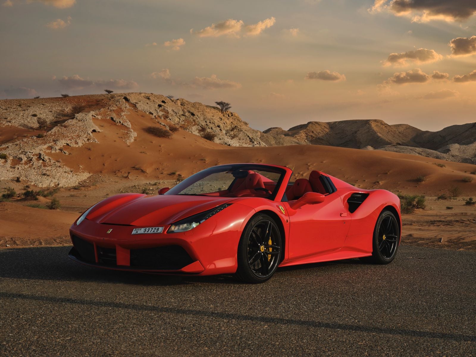 Ferrari 488 Spyder for rent in Dubai, photo 7