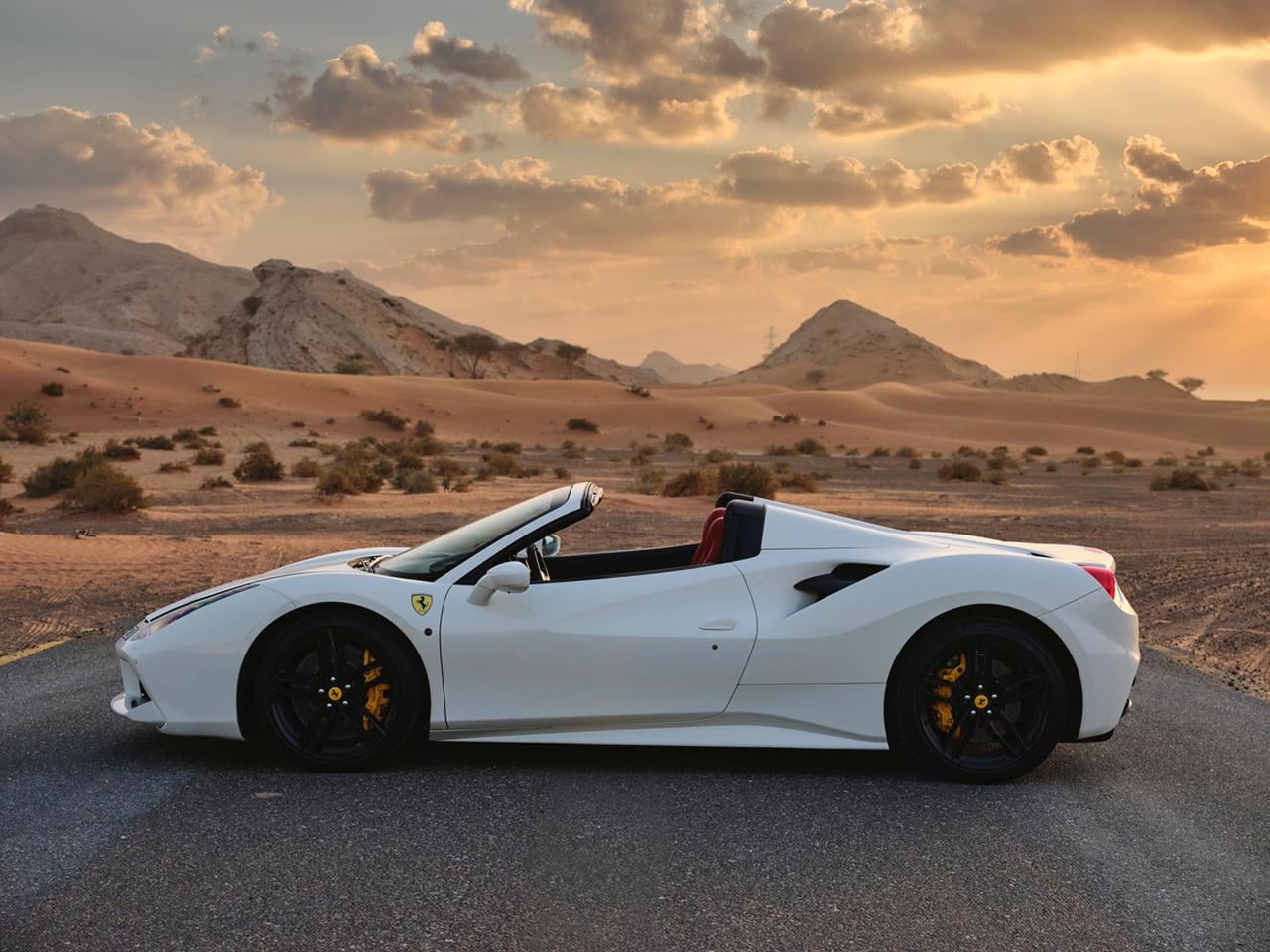 Ferrari 488 Spyder for rent in Dubai, photo 4
