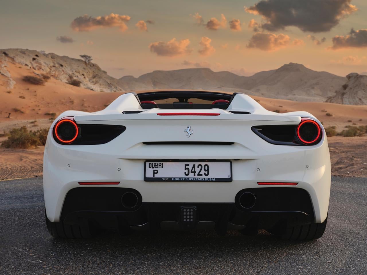 Ferrari 488 Spyder for rent in Dubai, photo 6