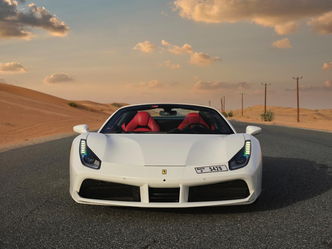 Ferrari 488 Spyder for rent in Dubai, photo 8