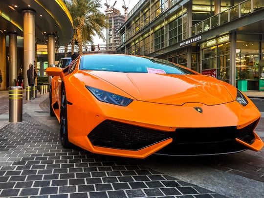 Lamborghini Huracan Coupe for rent in Dubai, photo 2