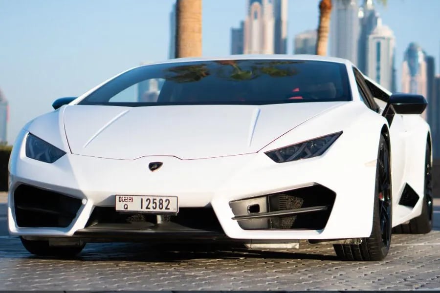 Lamborghini Huracan Coupe for rent in Dubai, photo 4