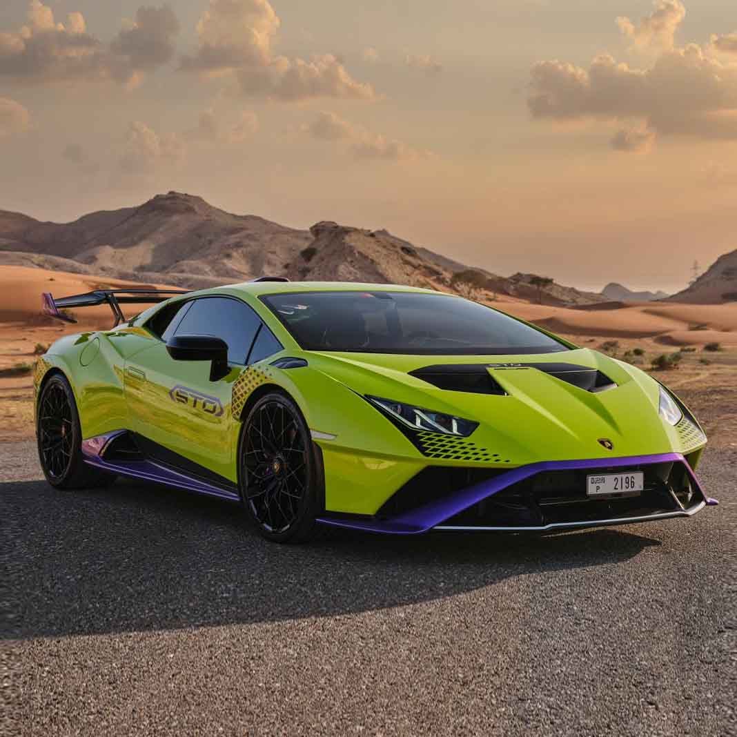 Lamborghini Huracan STO, luxury car rental in Dubai, photo 1