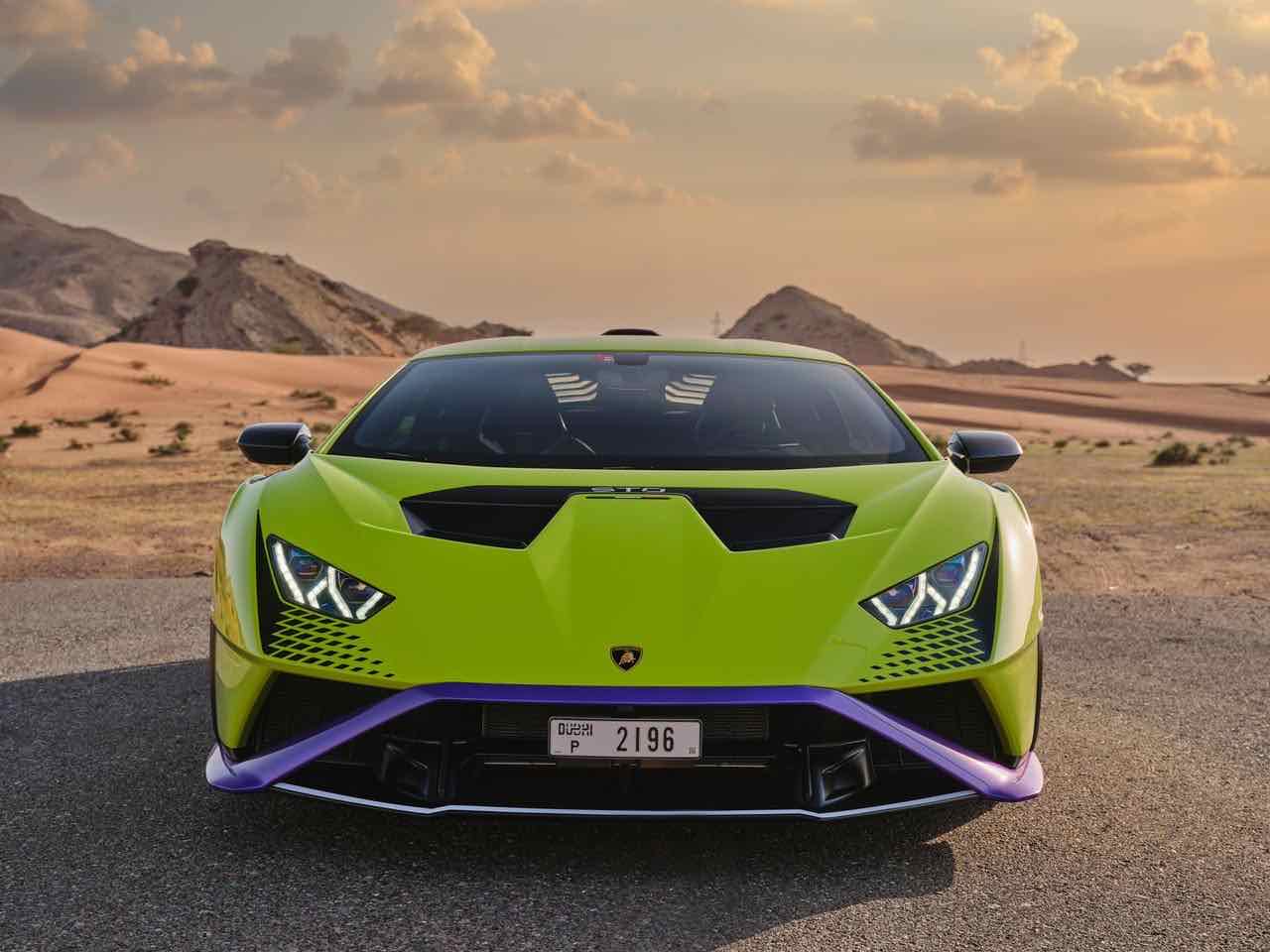 Lamborghini Huracan STO, luxury car rental in Dubai, photo 2