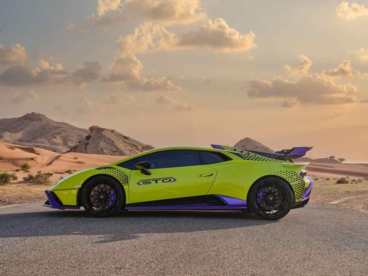 Lamborghini Huracan STO, luxury car rental in Dubai, photo 5