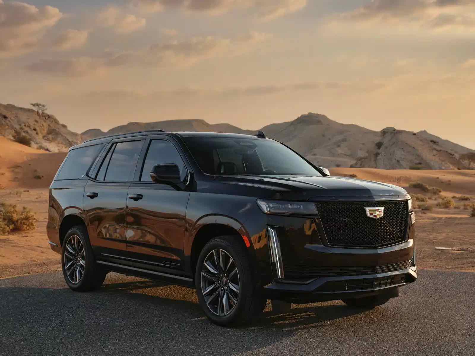 Cadillac Escalade Sports Platinum, luxury car rental in Dubai