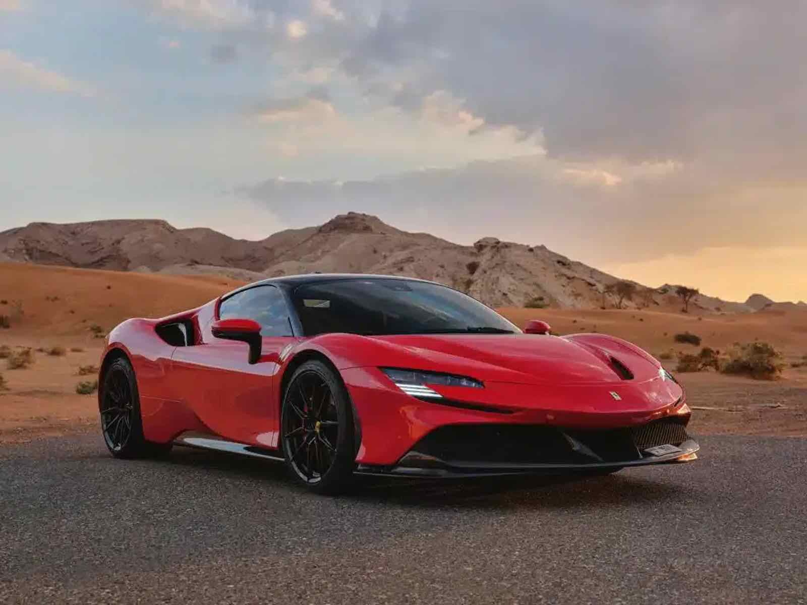 Ferrari SF90 Spyder, luxury car rental in Dubai