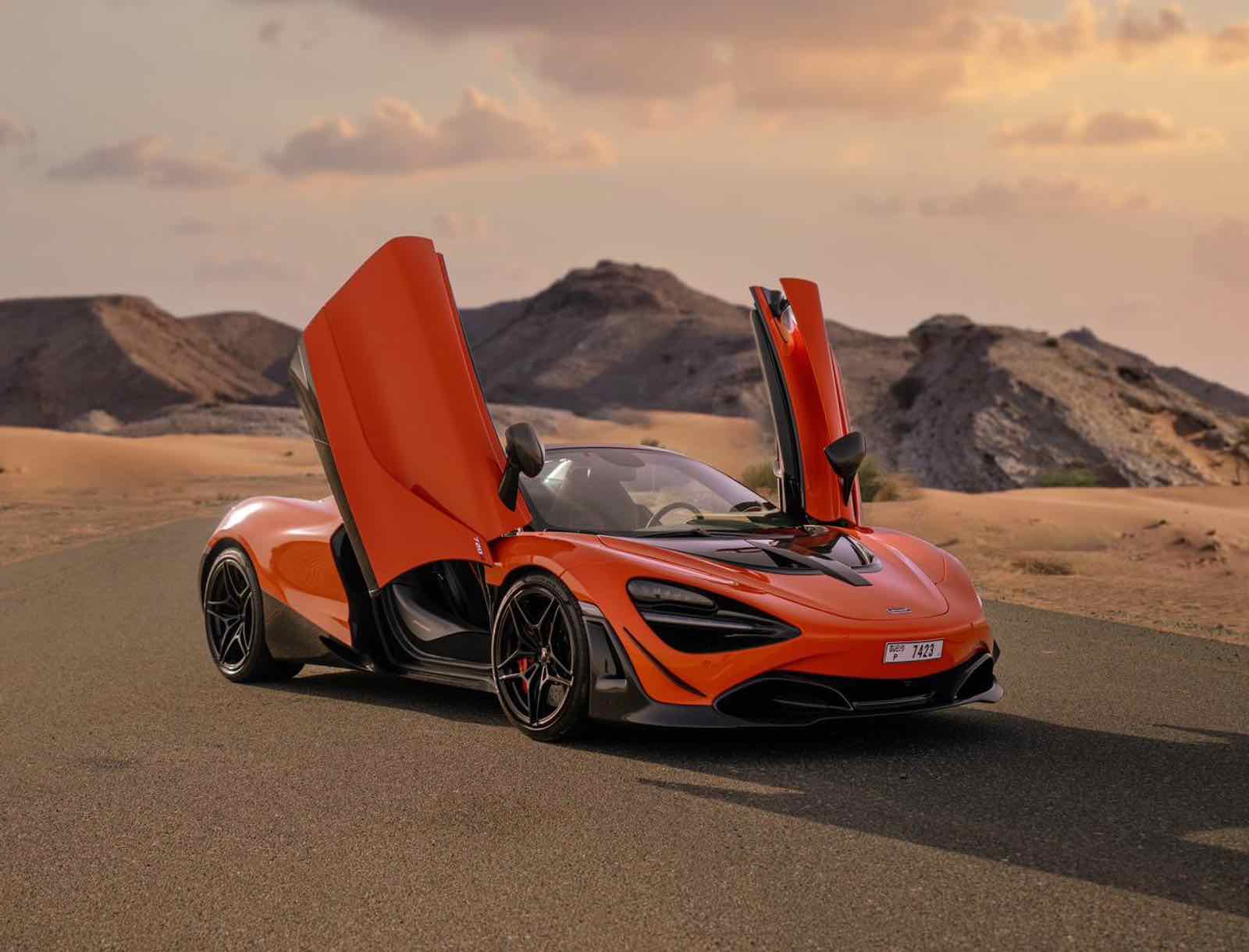McLaren 720S Novitec Spyder, luxury car rental in Dubai