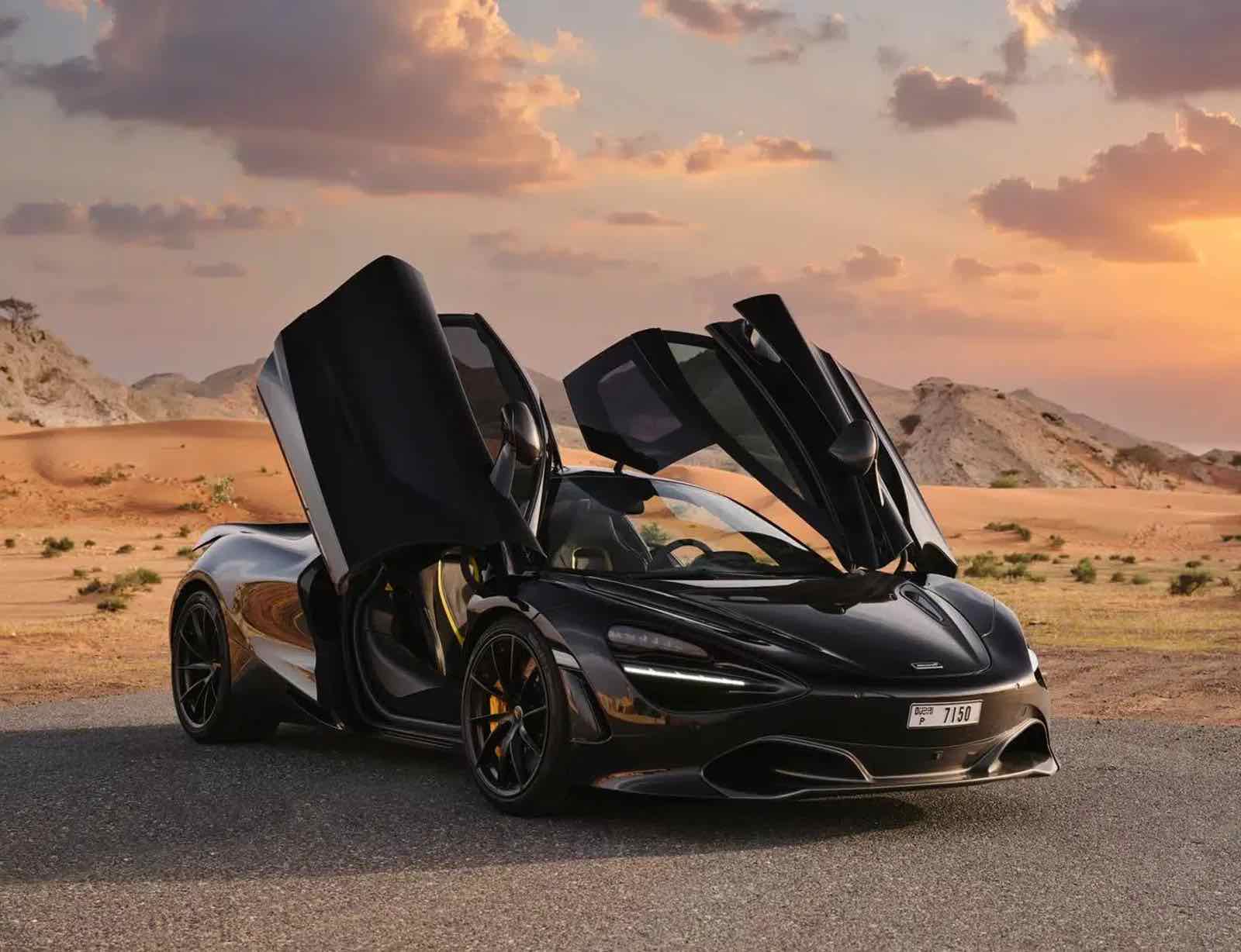 McLaren 720S Performance, luxury car rental in Dubai