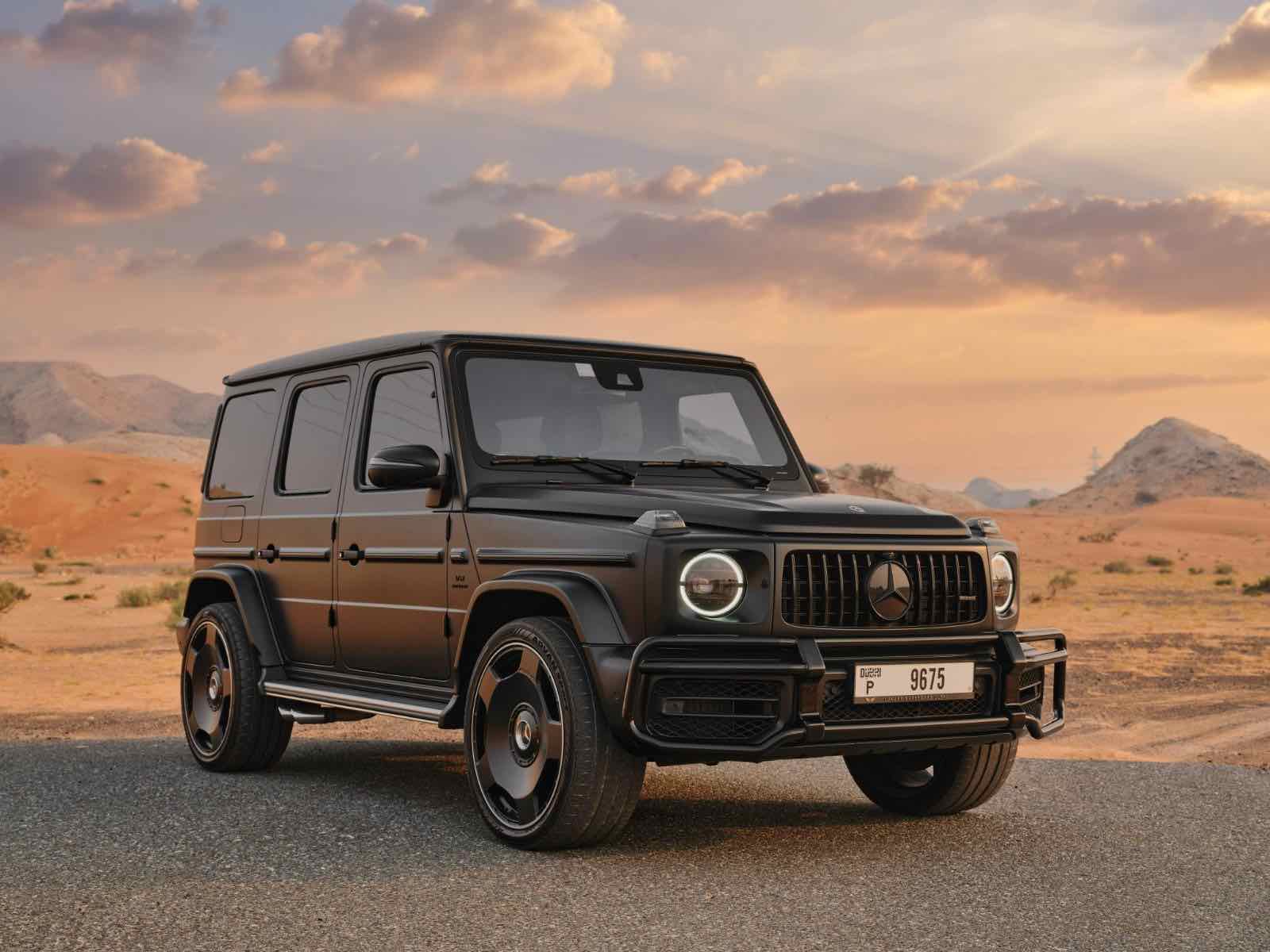 Mercedes Benz AMG G63, luxury car rental in Dubai