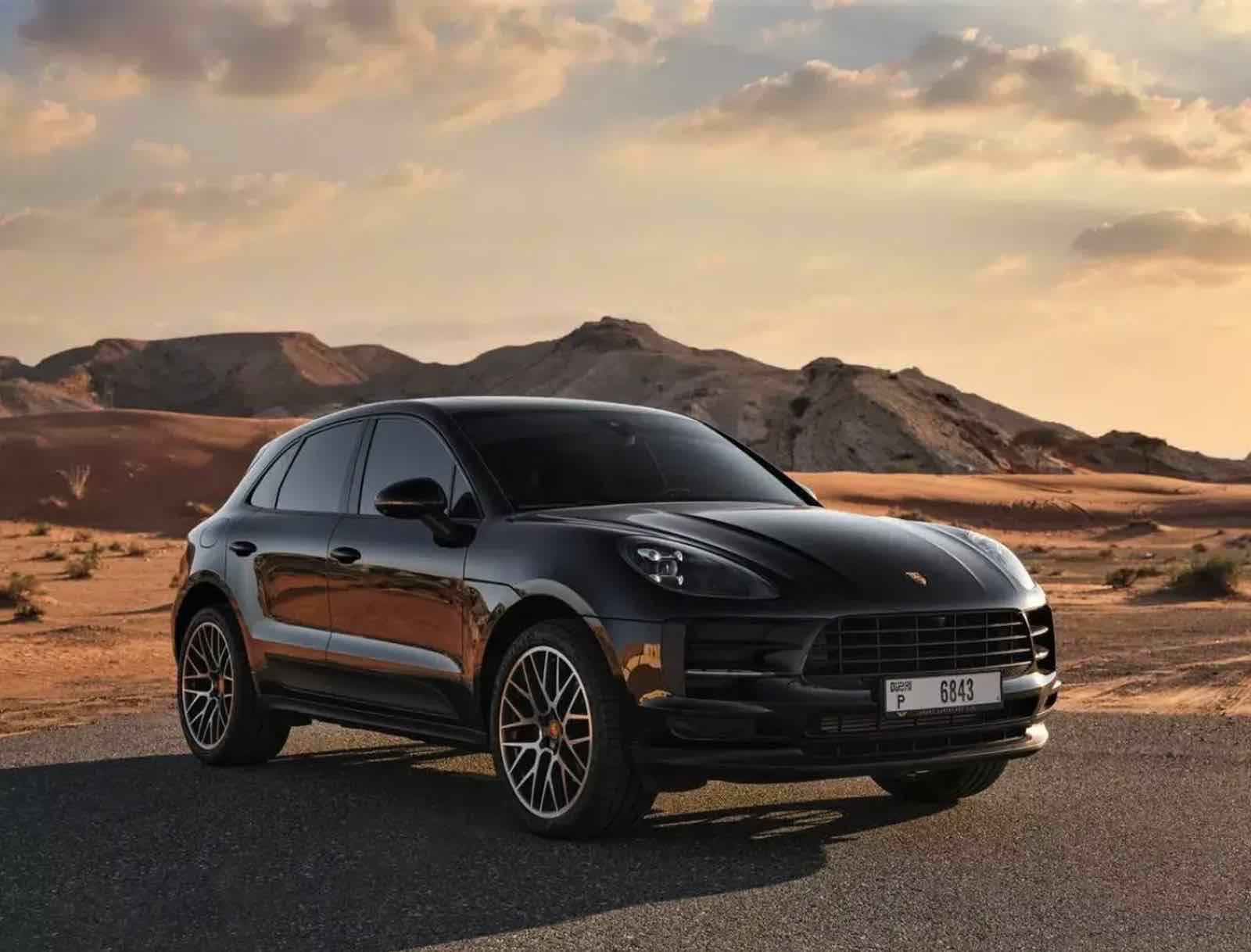 Porsche Macan Sports, luxury car rental in Dubai