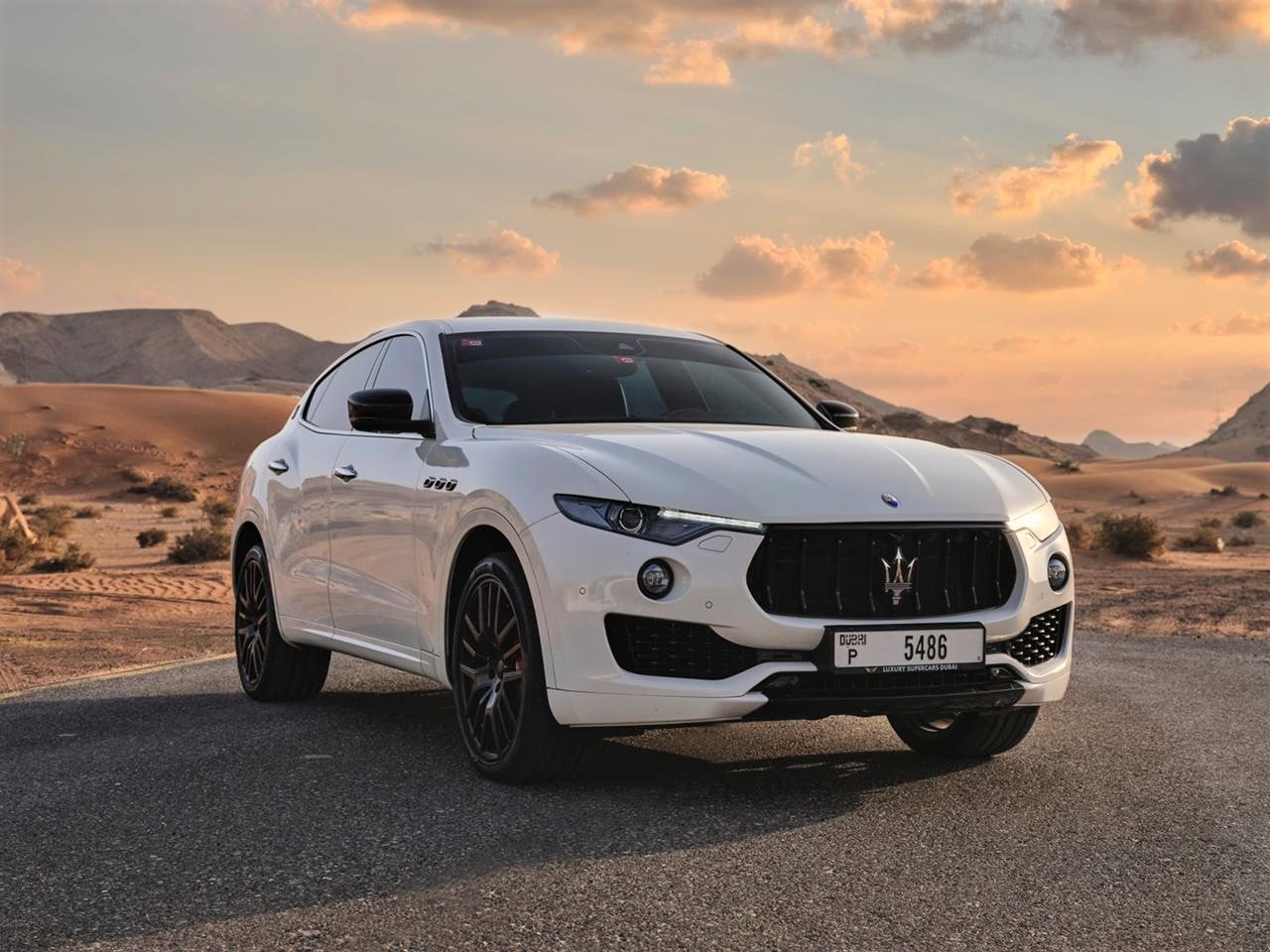 Maserati Levante S, luxury car rental in Dubai