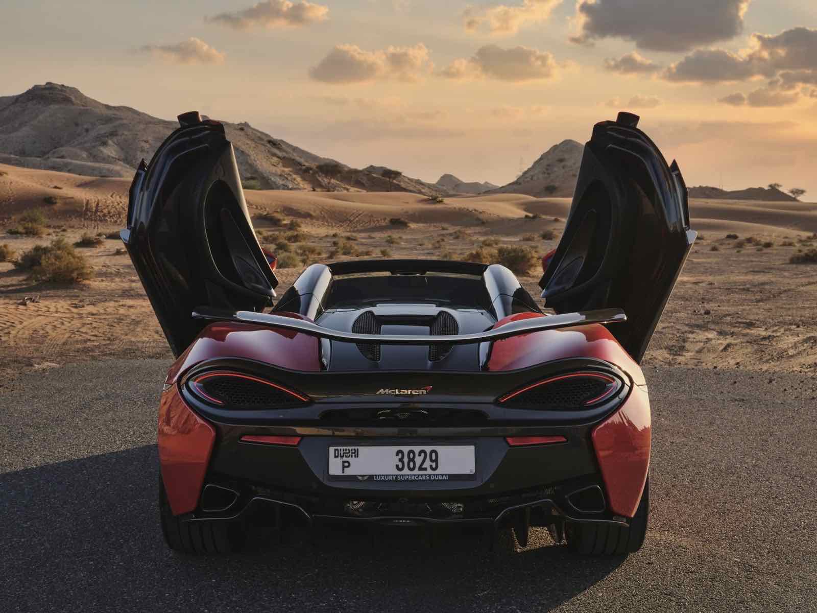 McLaren 570S, luxury car rental in Dubai, photo 2