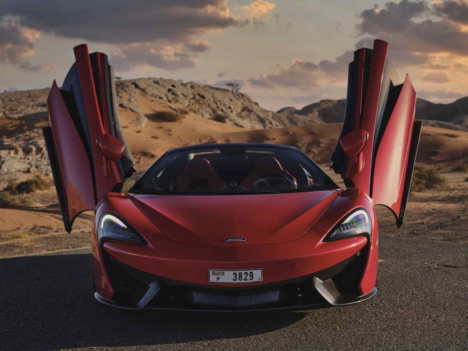 McLaren 570S, luxury car rental in Dubai, photo 4
