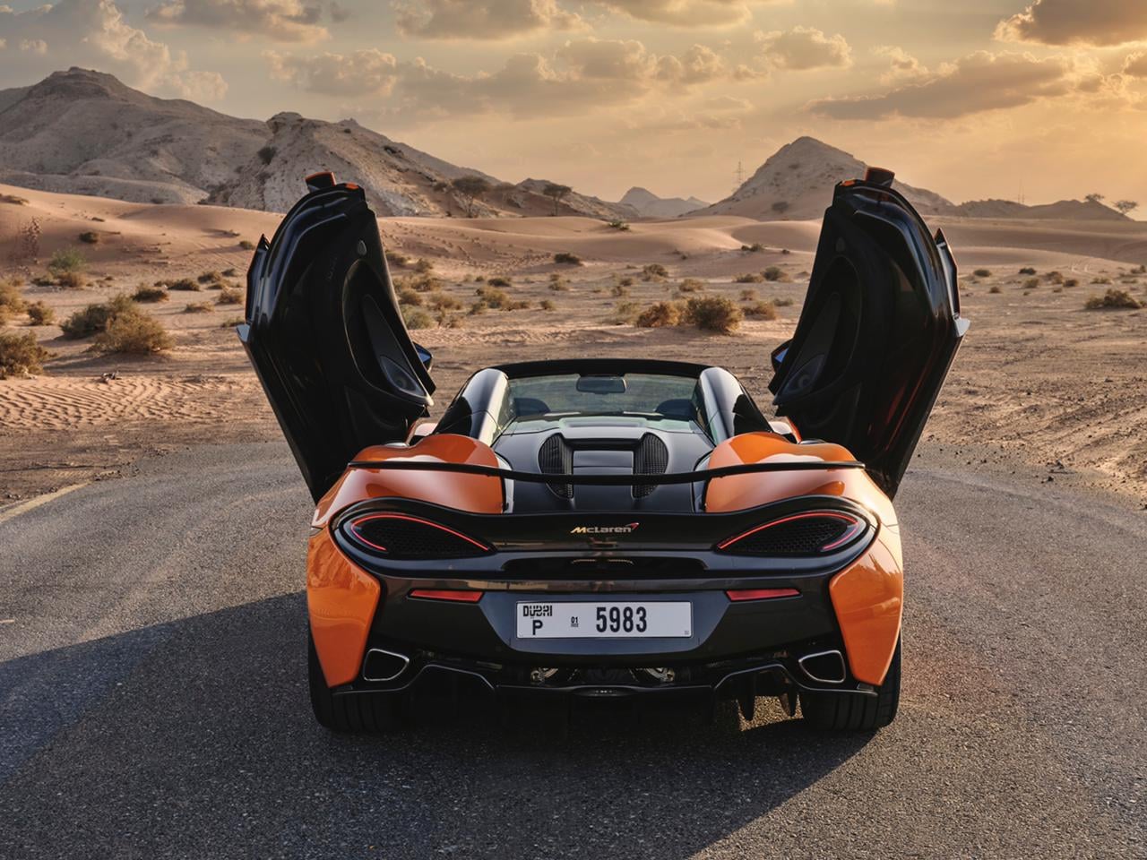 McLaren 570S Spyder for rent in Dubai, photo 4