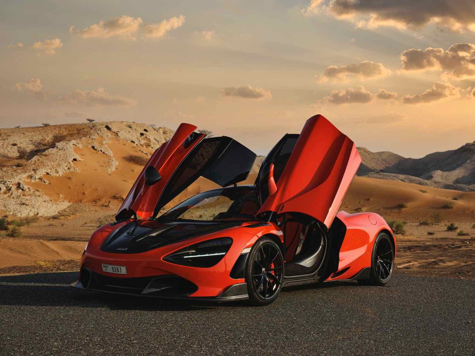 McLaren 720S, luxury car rental in Dubai, photo 2