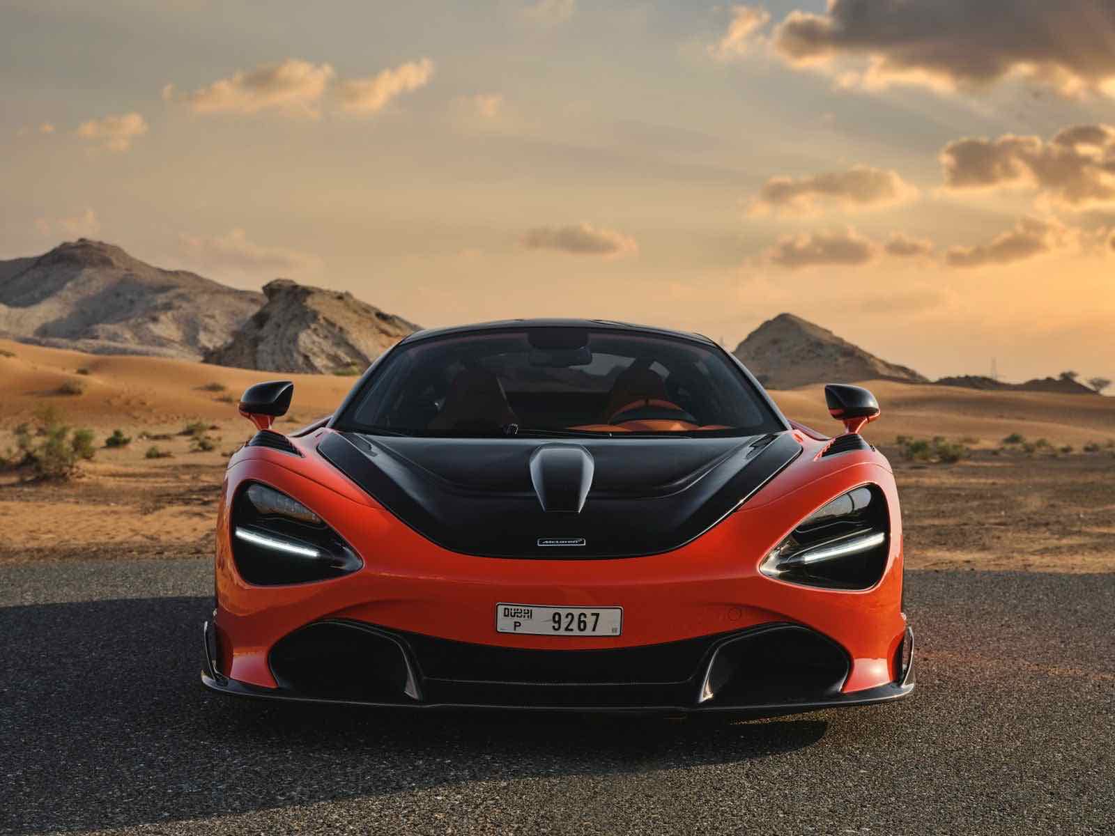 McLaren 720S, luxury car rental in Dubai, photo 3