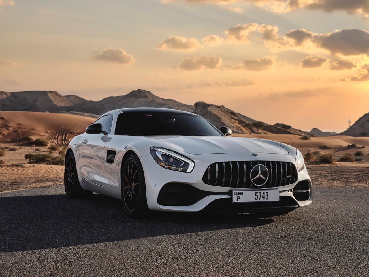 Mercedes-AMG GT S, luxury car rental in Dubai