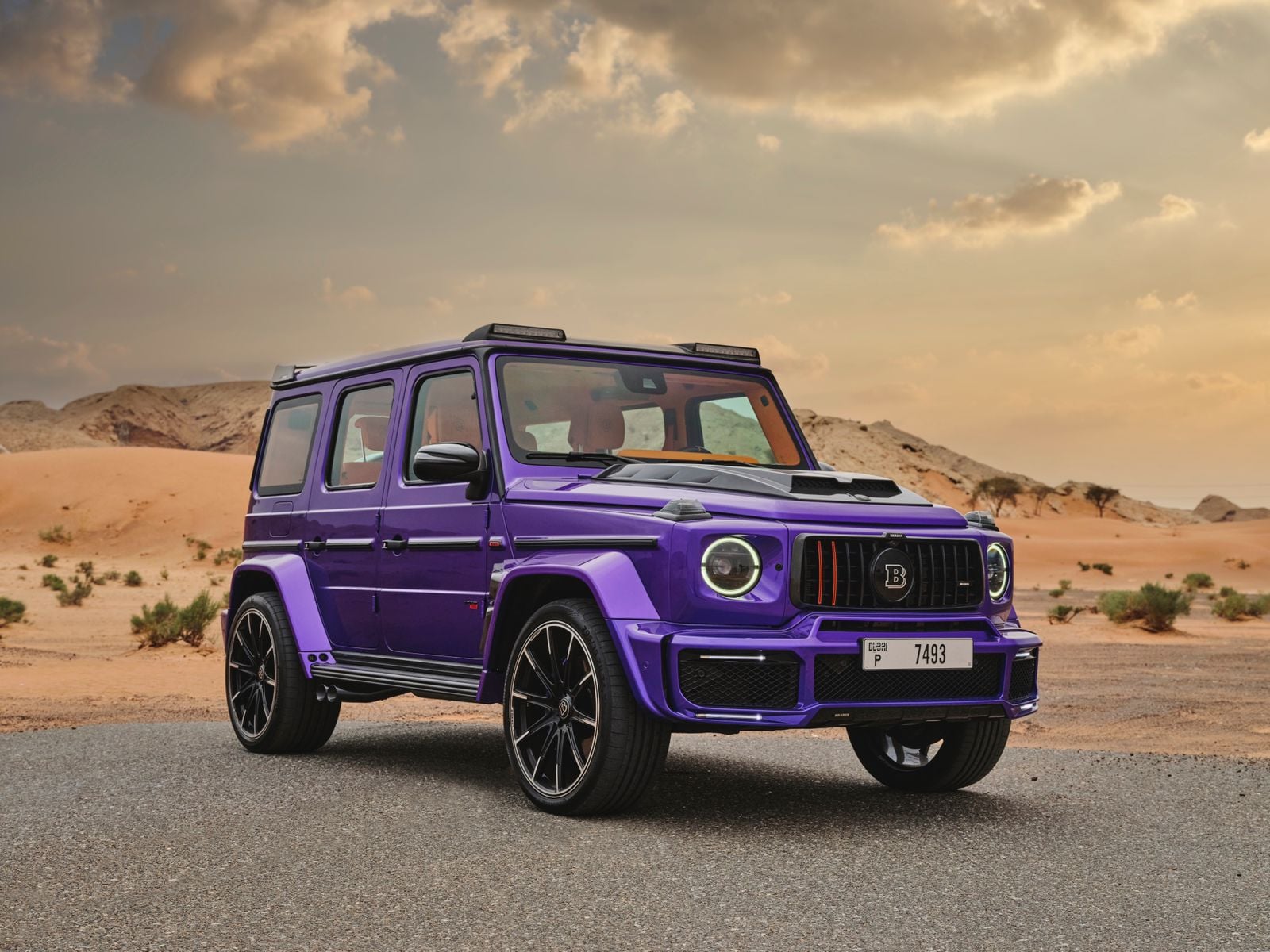Mercedes Brabus G63 700 Widestar, luxury car rental in Dubai