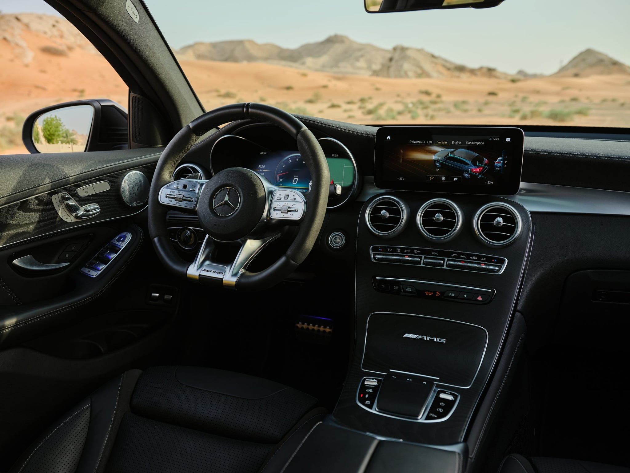 Mercedes-AMG GLC 63 S Coupe for rent in Dubai, photo 3