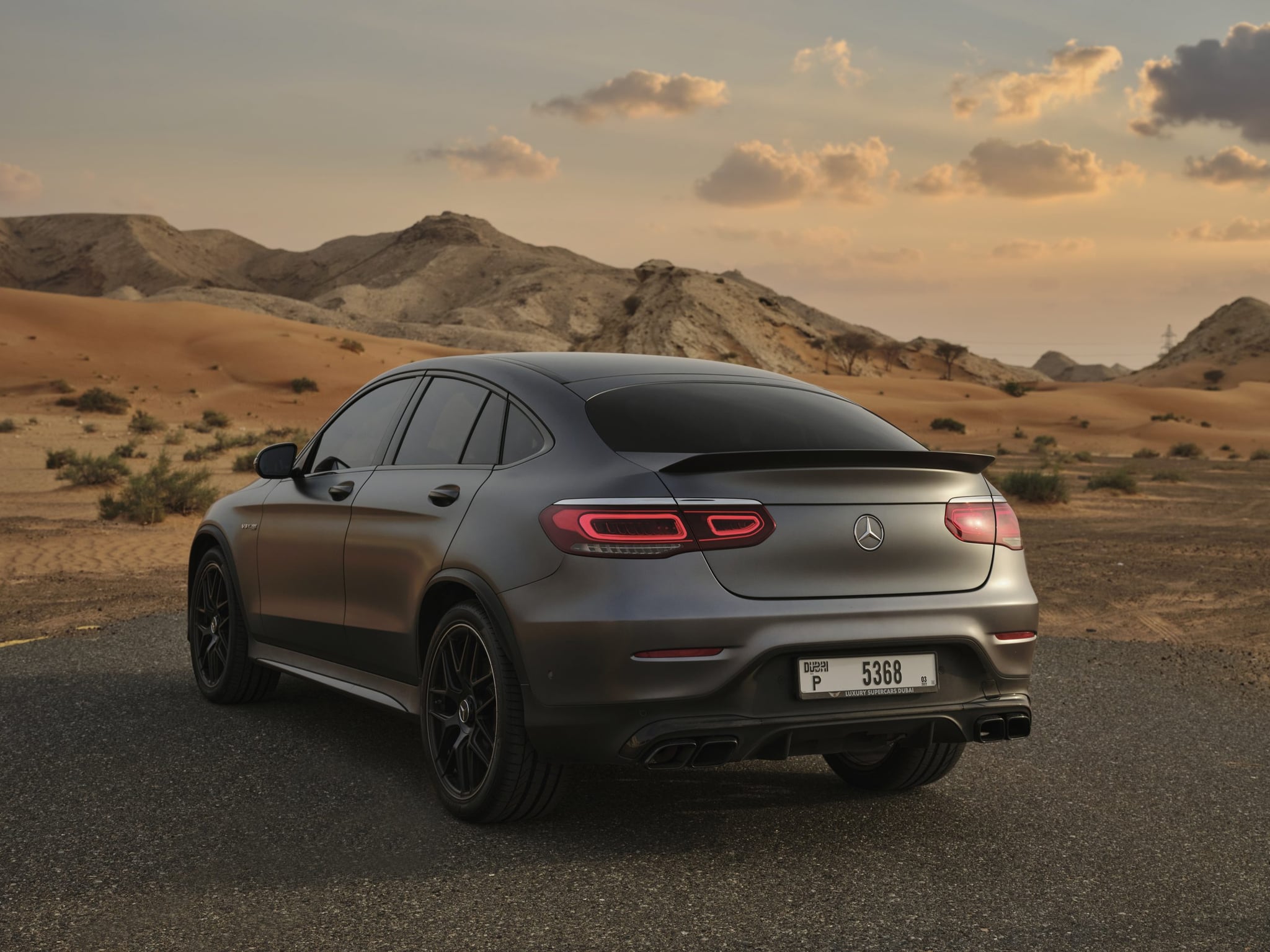 Mercedes-AMG GLC 63 S Coupe for rent in Dubai, photo 5