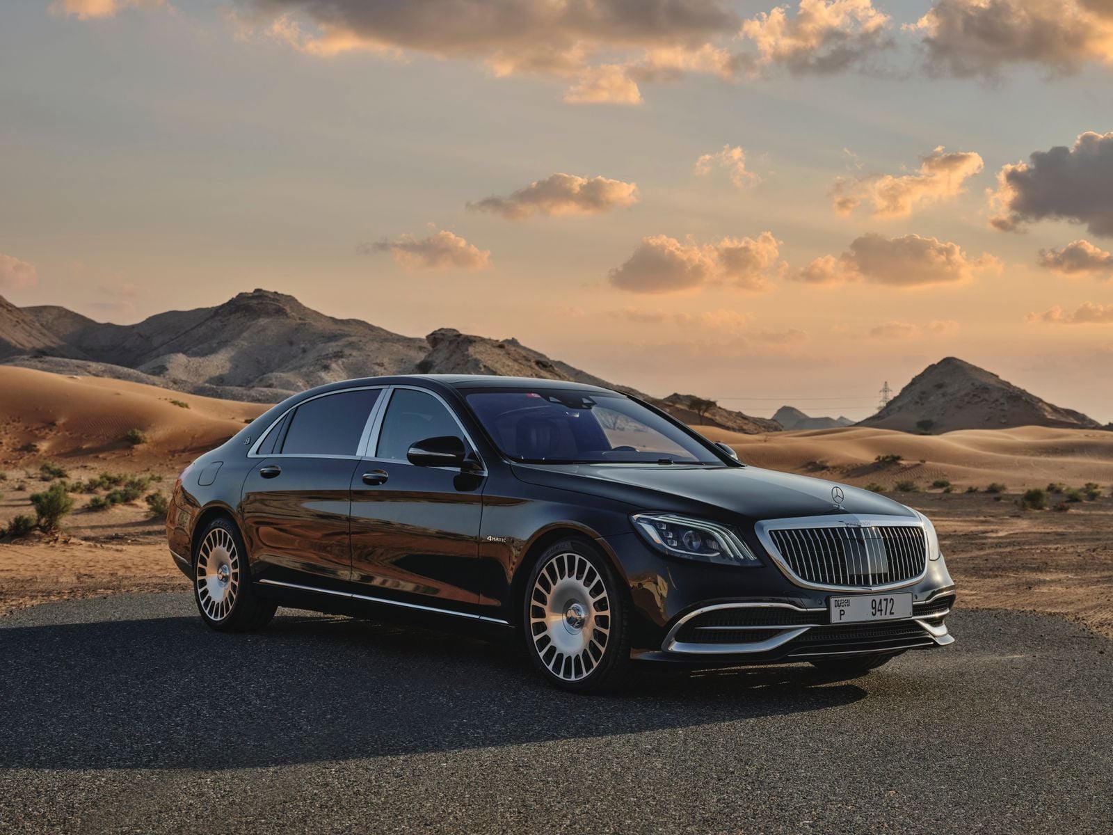 Mercedes-Maybach S 560, luxury car rental in Dubai