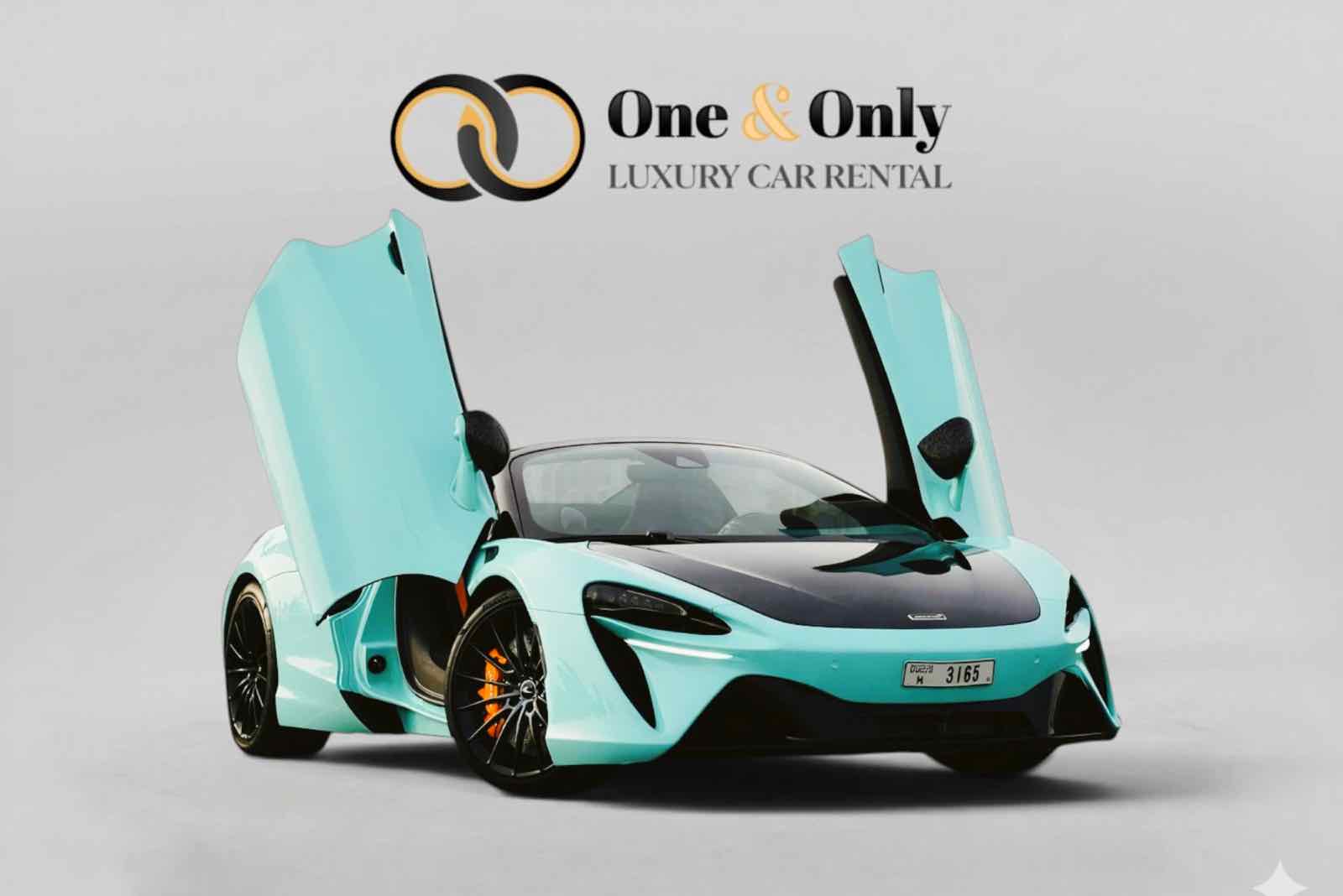 McLaren Artura Spider, luxury car rental in Dubai