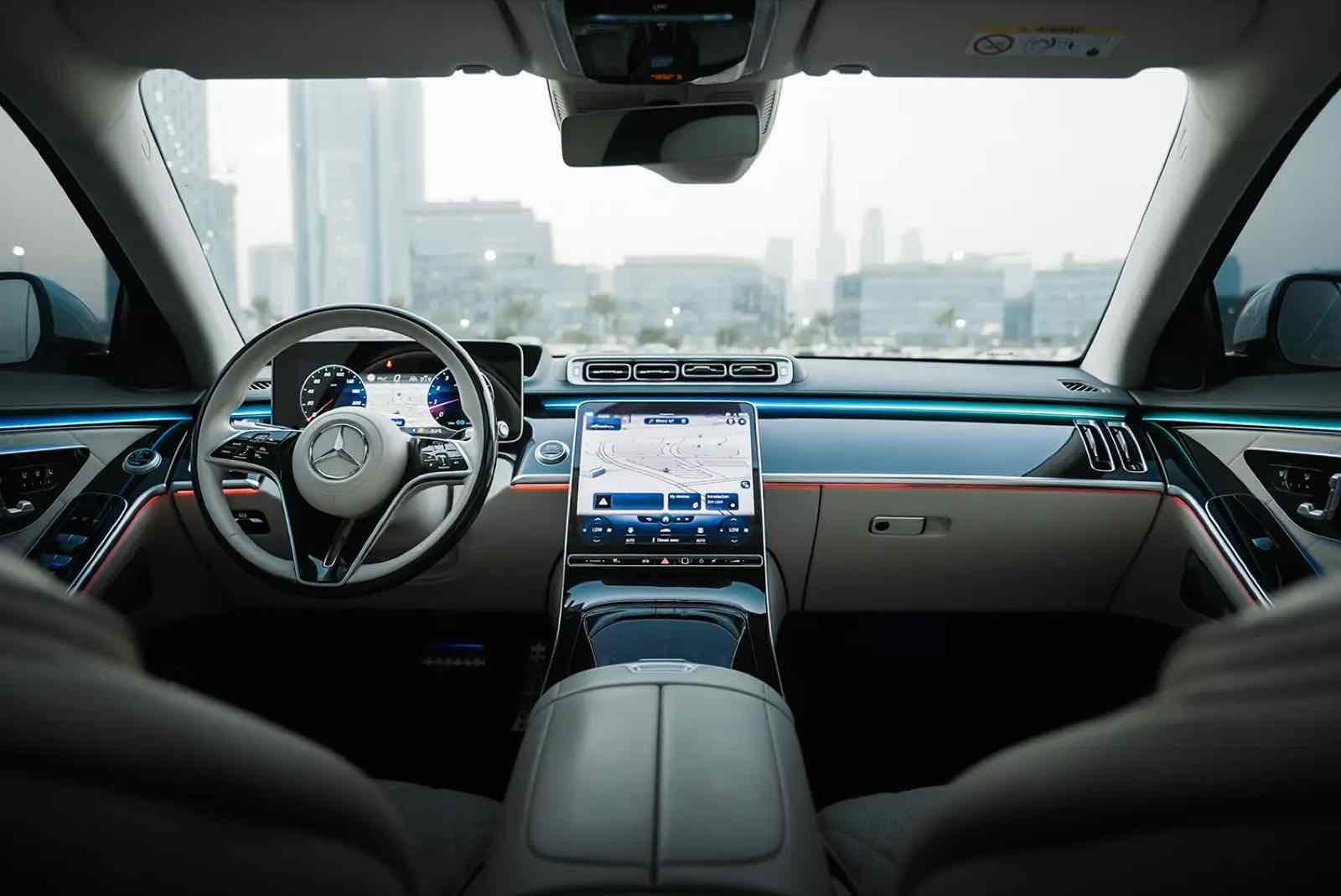 Mercedes S 500 for rent in Dubai, photo 3