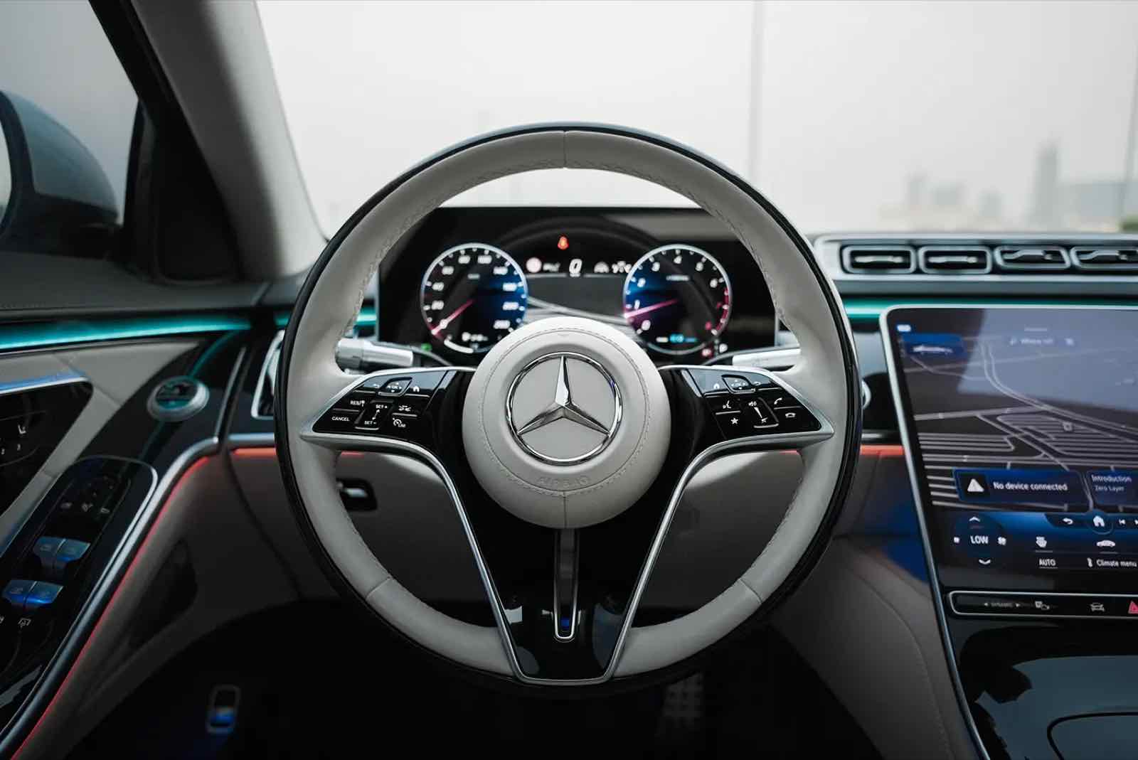 Mercedes S 500 for rent in Dubai, photo 4
