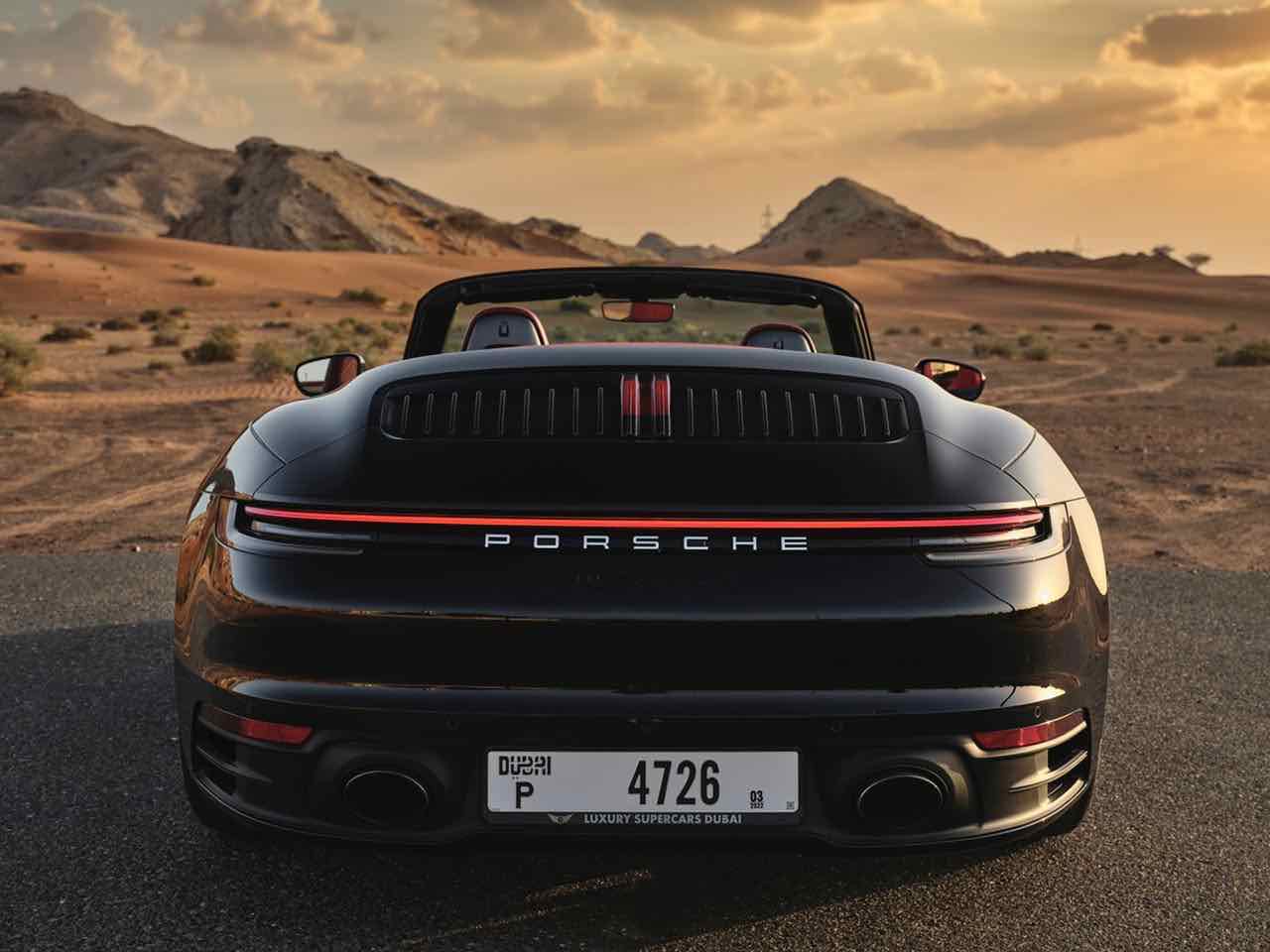 Porsche 911 Carrera, luxury car rental in Dubai, photo 2
