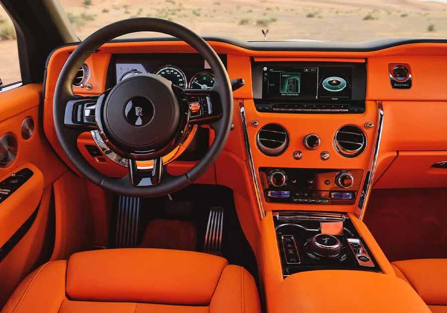 Rolls Royce Cullinan, luxury car rental in Dubai, photo 6