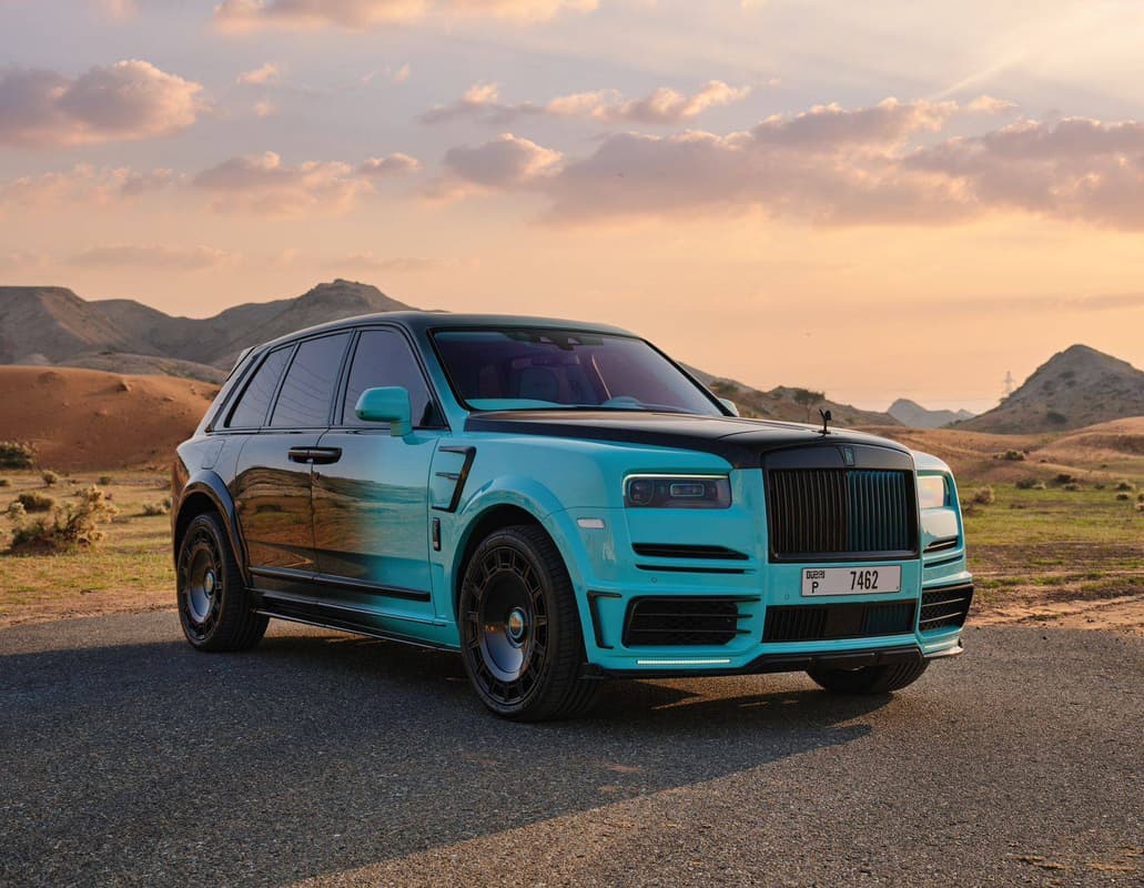 Rolls Royce Cullinan Mansory, luxury car rental in Dubai, photo 1