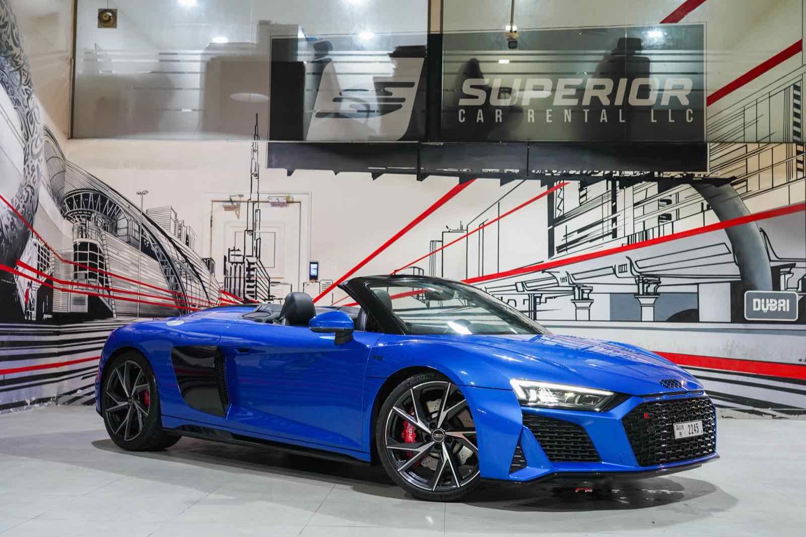 Audi R8 Spyder (V10) for rent in Dubai, photo 1