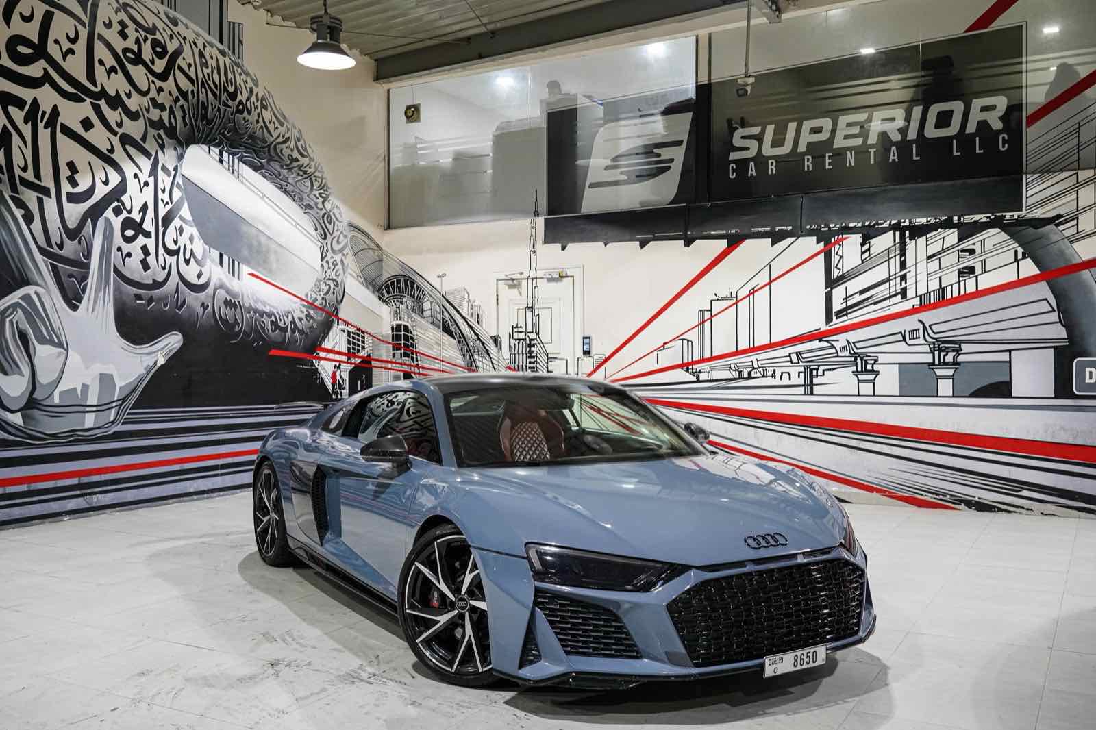 Audi R8 (V10), luxury car rental in Dubai