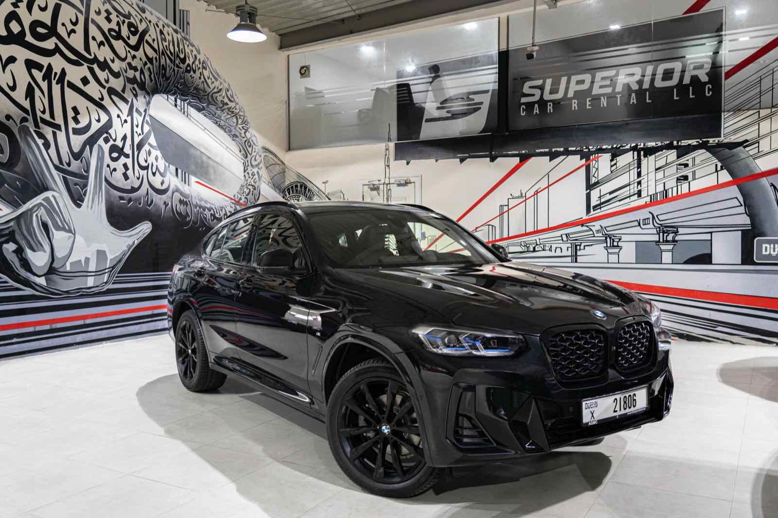 BMW X4 M KIT, luxury car rental in Dubai
