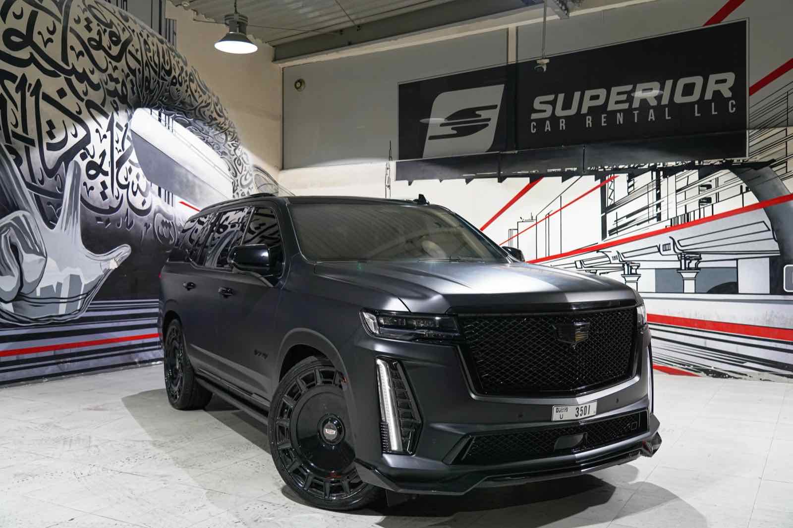 Cadillac Escalade V, luxury car rental in Dubai