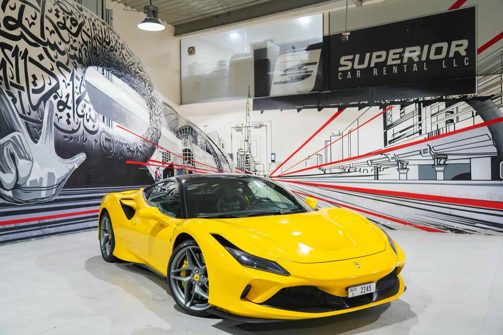Ferrari F8 Tributo, luxury car rental in Dubai