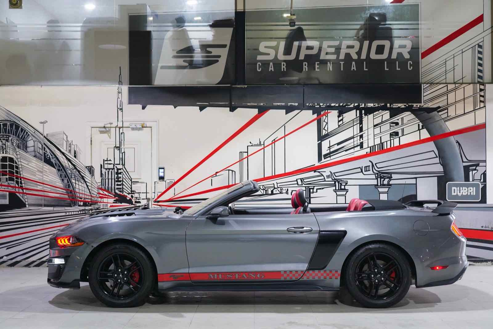 Ford Mustang EcoBoost for rent in Dubai, photo 2