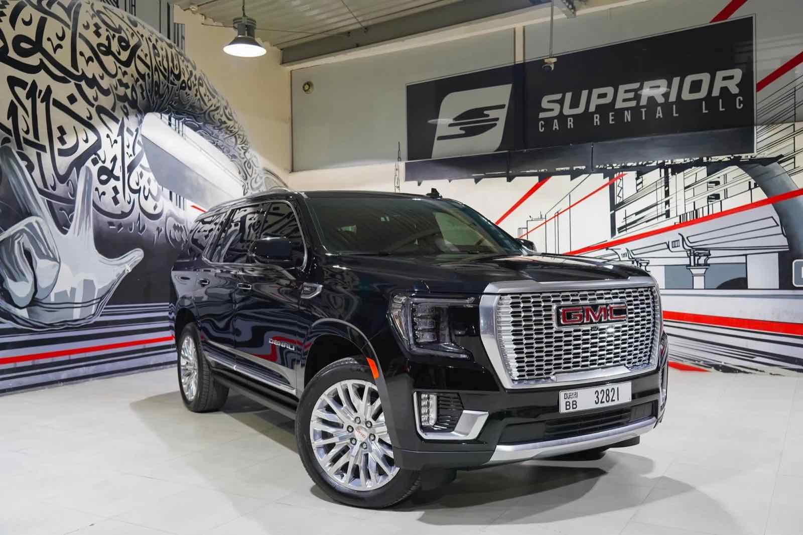 GMC Yukon Denali, luxury car rental in Dubai