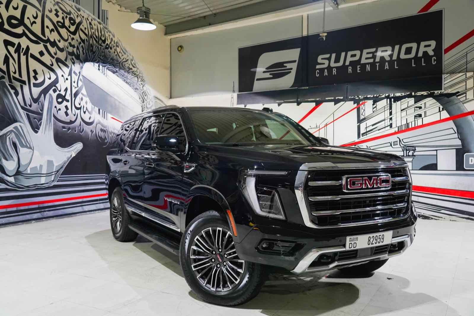 GMC Yukon Elevation, luxury car rental in Dubai