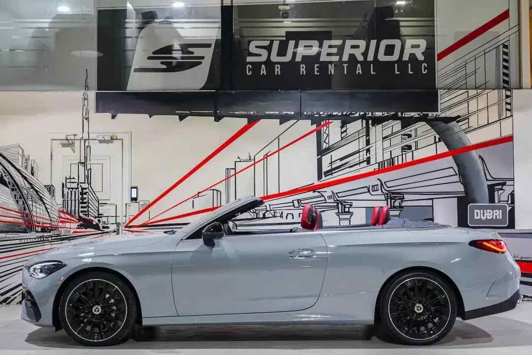 Mercedes CLE300 Cabriolet for rent in Dubai, photo 2
