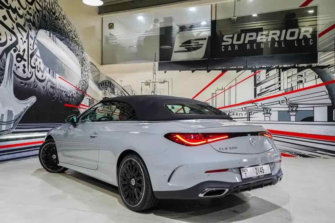 Mercedes CLE300 Cabriolet for rent in Dubai, photo 6