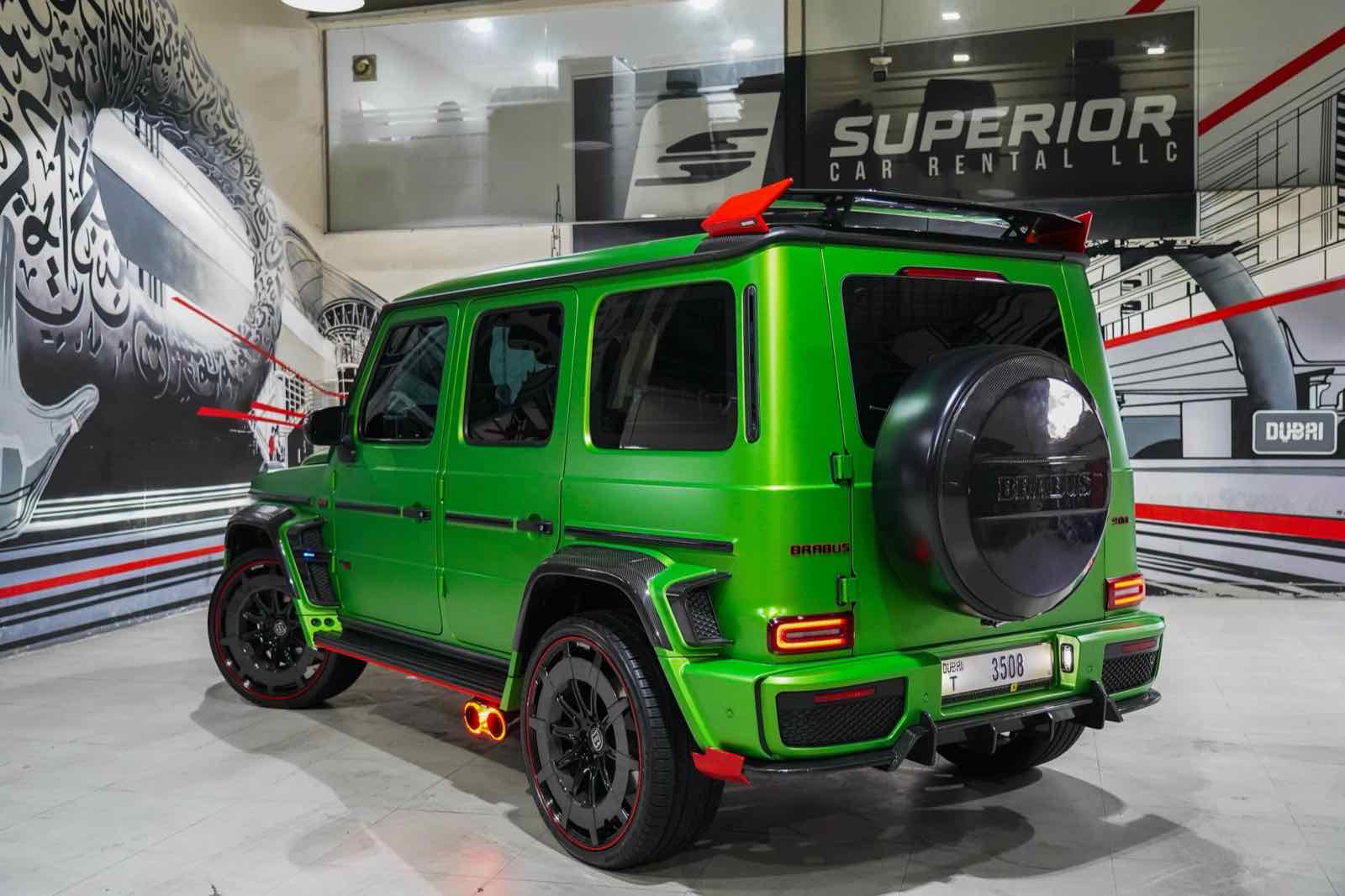 Mercedes G63 AMG Kit BRABUS G900 Rocket for rent in Dubai, photo 13