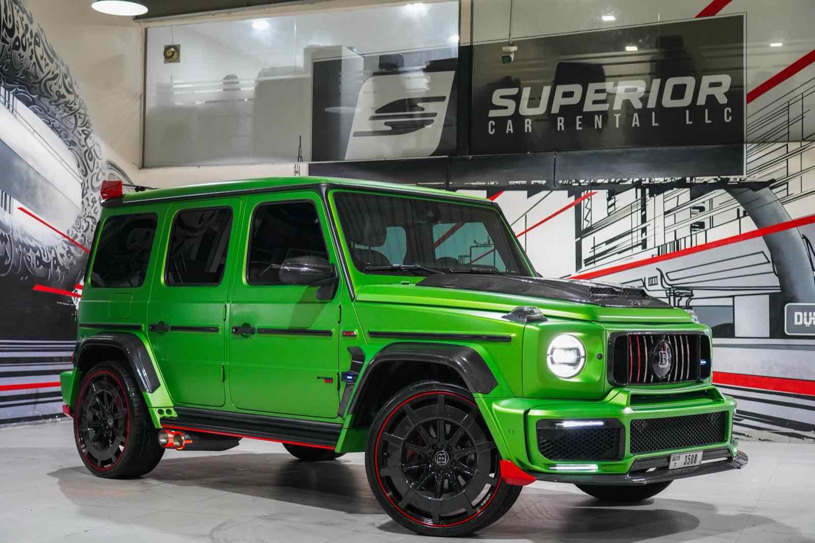 Mercedes G63 AMG Kit BRABUS G900 Rocket for rent in Dubai, photo 1