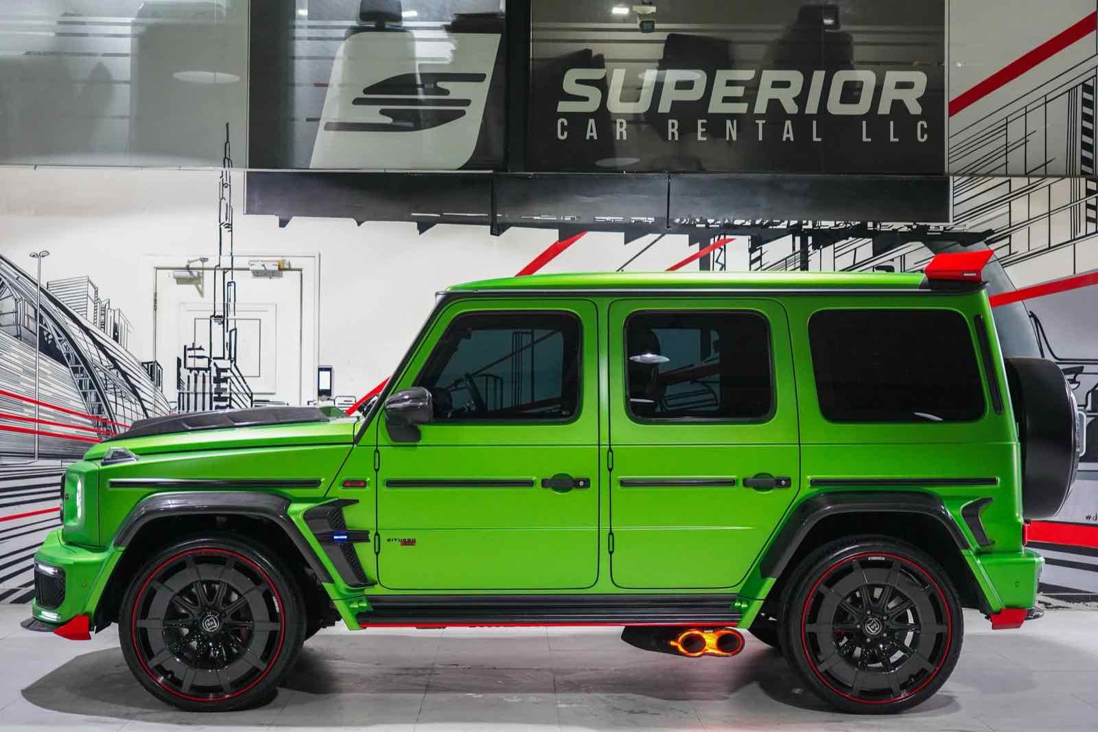 Mercedes G63 AMG Kit BRABUS G900 Rocket for rent in Dubai, photo 2