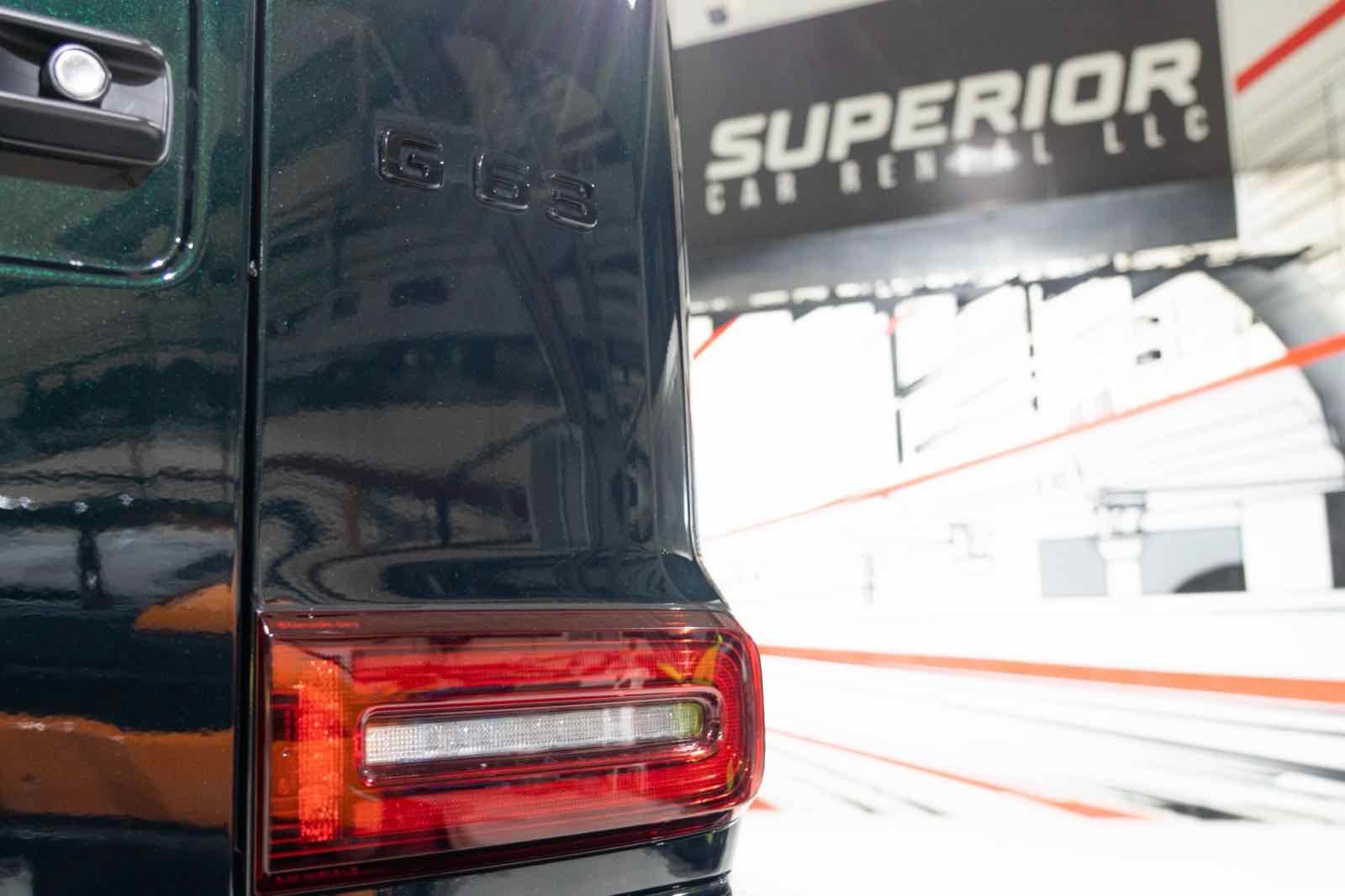 Mercedes G63 AMG Night Package for rent in Dubai, photo 11